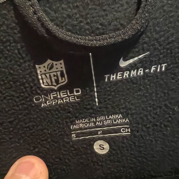 Atlanta Falcons Jacket Nike Therma Fit On Field Zip Up Jacket - Picture 8 of 8